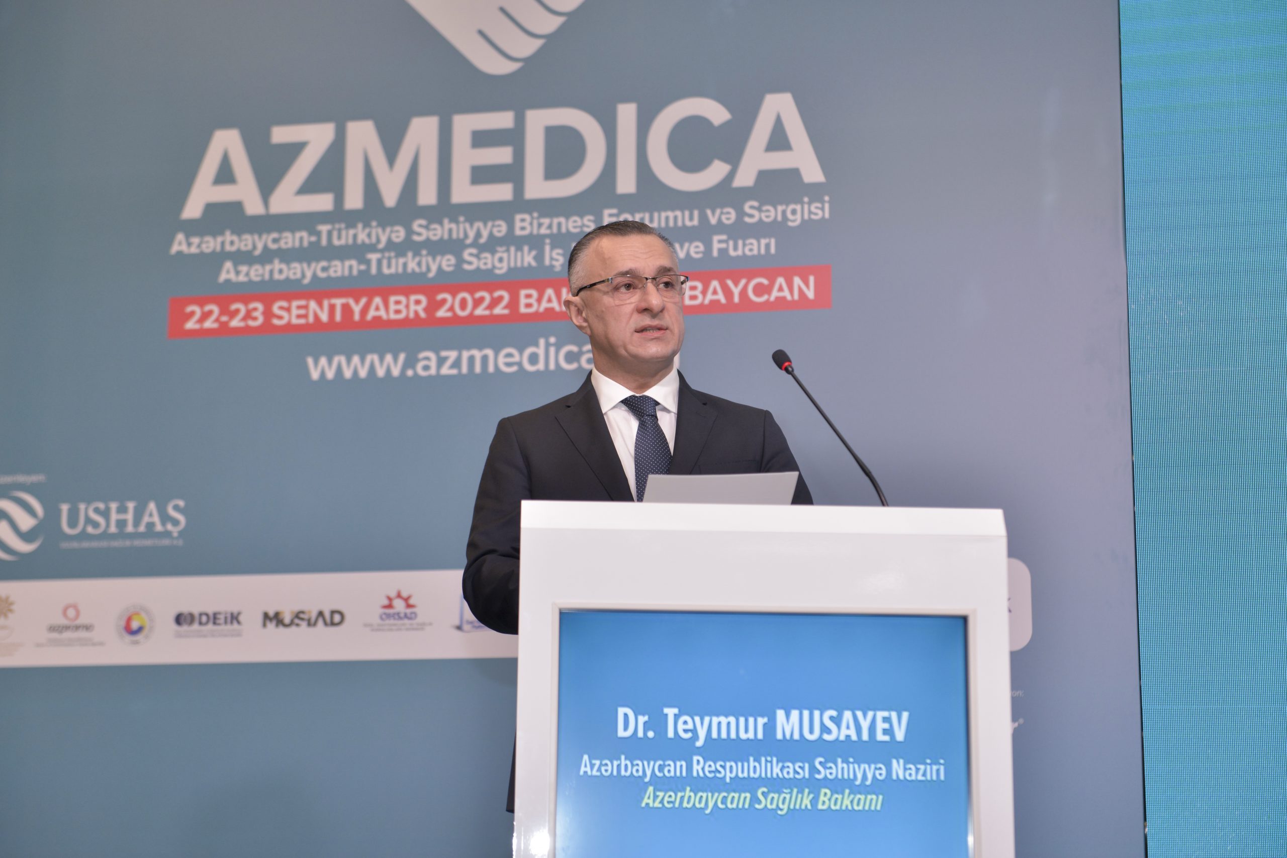 AZMEDICA Türkiye-Azerbaycan Sağlık İş Forumu ve Fuarı başarıyla tamamlandı